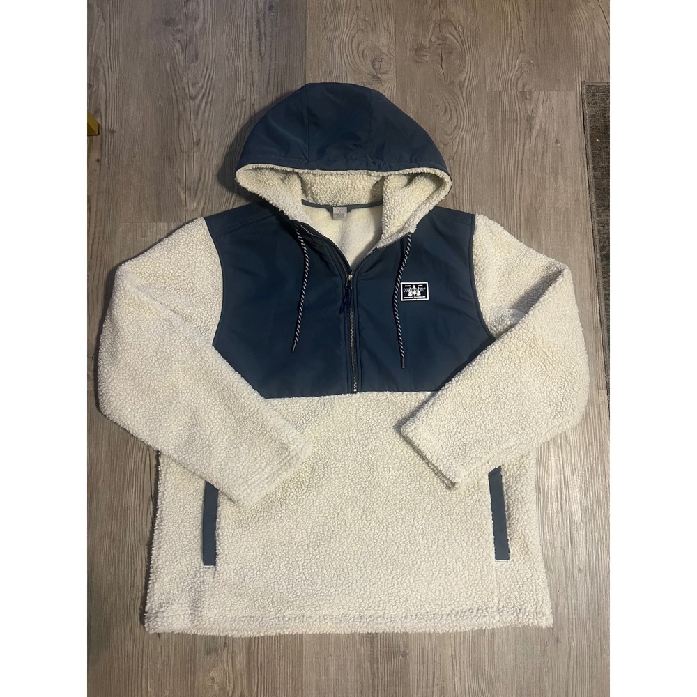 Hurley Men's Half Zip Sherpa Anorak Jacket Size XL
